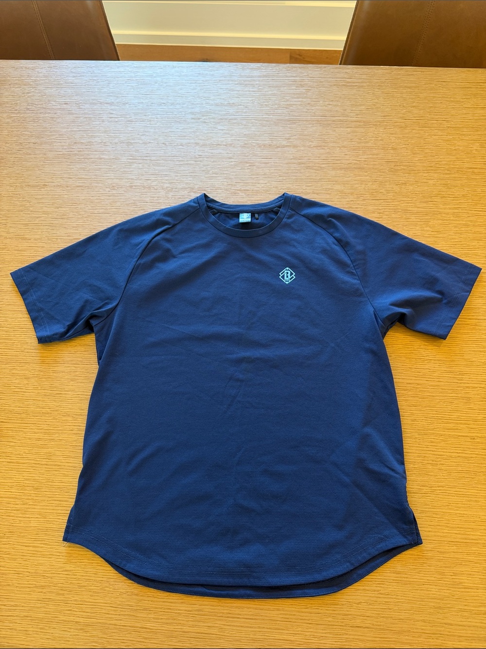 Pro Series Tech Mesh Youth Tee, size Youth Large in Navy Blue
